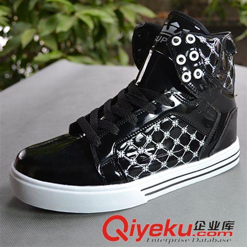 supra 廠家批發(fā)秋冬新品街舞鞋韓版潮流板鞋高幫鞋男鞋子潮