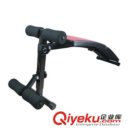 狂迷運動護(hù)具 狂迷收腹機腹肌板 折疊仰臥板健身器材 家用仰臥起坐收腹運動用品原始圖片2