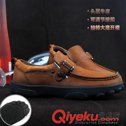 訂貨款式 新款春夏季zp男鞋鞋子品牌休閑男鞋外貿(mào)頭層牛皮戶外休閑皮鞋