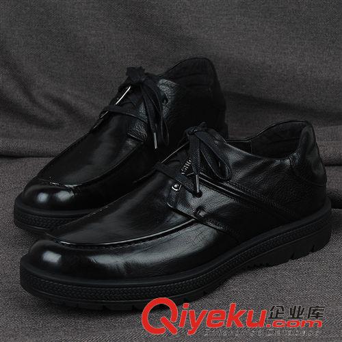 皮鞋 男士商務(wù)休閑透氣功能 英倫復(fù)古頭層牛皮休閑男鞋 zp皮鞋2014新