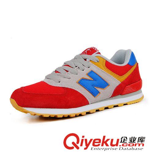 運動鞋 2015跑步鞋男鞋 N字鞋zpzp情侶網(wǎng)面阿甘鞋 運動休閑NB鞋批發(fā)原始圖片2