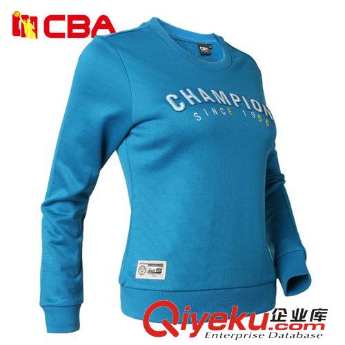 女裝 CBA15年春季新款女運動衛衣 女子時尚舒適運動女圓領套頭運動服原始圖片3