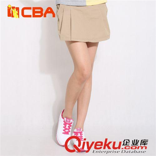 女裝 CBA女運動短褲 2015夏季新品時尚透氣純棉迷你短褲裙女 顯瘦熱褲