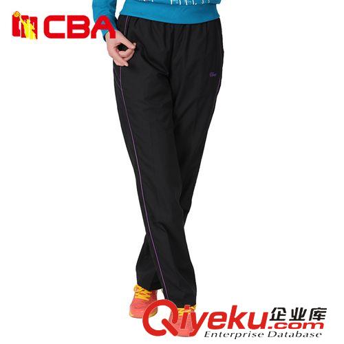女裝 CBA新品運動休閑長褲 春季女子耐磨防風梭織運動戶外長褲S