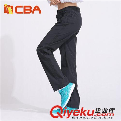 女裝 CBA春季新品薄款修身運動褲 zp折扣女士速干運動長褲S