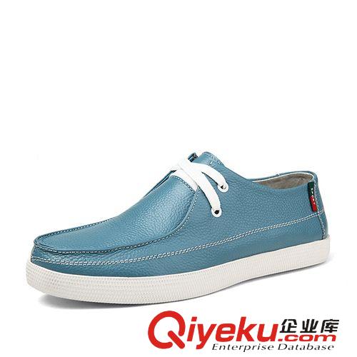 店長(zhǎng)推薦新款 2015新款男鞋zp透氣日常休閑鞋男青年舒適潮鞋軟面皮鞋純色皮鞋