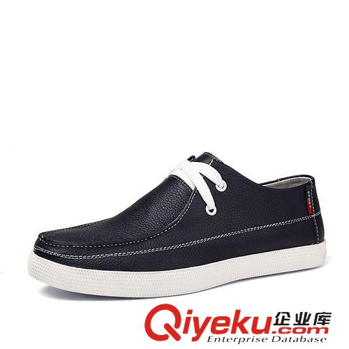 店長(zhǎng)推薦新款 2015新款男鞋zp透氣日常休閑鞋男青年舒適潮鞋軟面皮鞋純色皮鞋