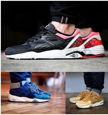 慢跑鞋 潮流跑鞋 男女款  {dj0}運動鞋 TRINOMIC 避震防滑 12 色