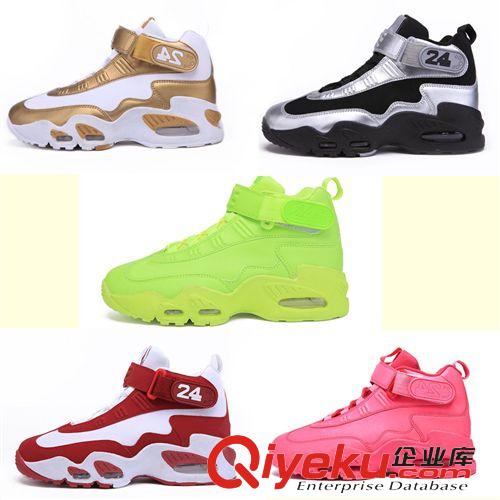 籃球鞋 復出版24K Griffey 前后氣墊訓練 籃球鞋 情侶款騷粉騷綠