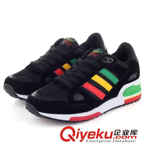 單鞋 2014新款男鞋批發(fā) ZX750跑步鞋 男士鞋子休閑增高跑鞋