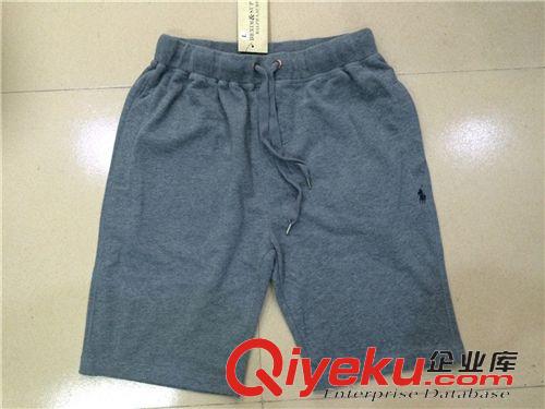 短褲 外貿(mào)品牌休閑短褲 純棉夏季新款男士運動五分褲 原單服裝批發(fā)原始圖片2
