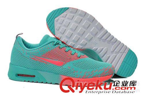 跑步鞋 2015新款87飛線編織運動鞋氣墊飛線針織面透氣輕便男女跑鞋原始圖片2