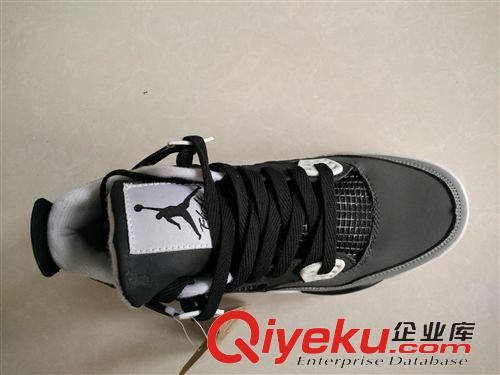 男鞋 新款AJ4代籃球鞋女鞋男鞋喬4奧利奧情侶鞋透氣鞋 男女跑步鞋原始圖片3