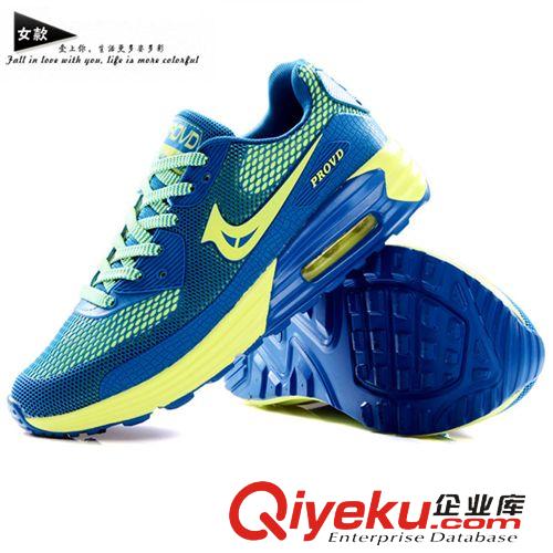 運動鞋 2015新款三色低幫網(wǎng)布系帶氣墊鞋時尚防滑減震透氣爆款情侶鞋批發(fā)
