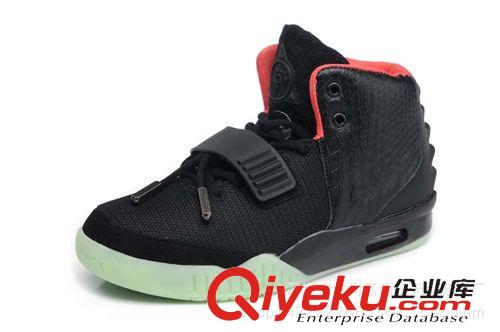 籃球鞋 tj直銷韋斯特air yeezy 2男女款夜光街頭跳舞鞋 夜光籃球鞋原始圖片3