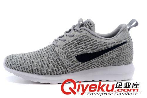 max 運動休閑鞋 熱銷roshe run倫敦奧運跑鞋 Flyknit菱格紋飛線編織網面男女跑鞋原始圖片2