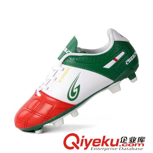 新品系列 zp兒童足球鞋 男碎釘訓(xùn)練鞋 庫存室內(nèi)足球鞋外貿(mào)男鞋批發(fā)XF011原始圖片3