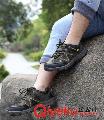 崎峰戶外鞋 佐卡龍男鞋zp 2015新款春夏季網(wǎng)面透氣休閑鞋網(wǎng)布鞋鏤空鞋tj