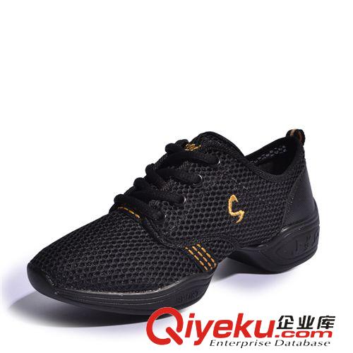 品牌女鞋 舞蹈鞋女式舞蹈鞋廣場舞蹈鞋網面跳舞鞋夏季軟底增高現代廣場舞鞋原始圖片2