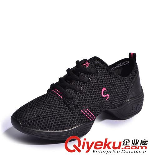 品牌女鞋 舞蹈鞋女式舞蹈鞋廣場舞蹈鞋網面跳舞鞋夏季軟底增高現代廣場舞鞋原始圖片3