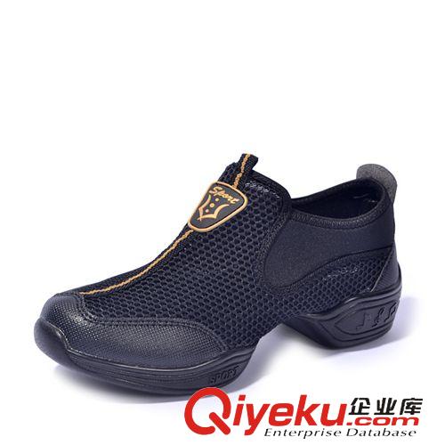 品牌女鞋 2015春夏新款網(wǎng)面透氣舞蹈鞋 女軟底增高跳舞鞋 現(xiàn)代廣場(chǎng)舞健身鞋