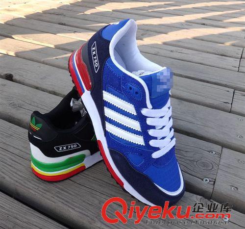 氣墊鞋 2015新款 zx750系列 品牌運(yùn)動跑步鞋男 時尚休閑透氣旅游鞋 批發(fā)原始圖片3
