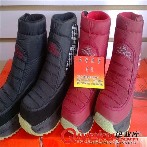 庫存尾貨 批發tj棉鞋 冬女靴長毛絨耐磨防滑雪地靴棉鞋保暖鞋一件代發原始圖片2