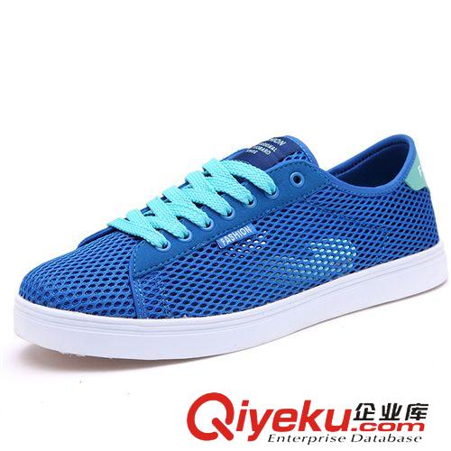 網(wǎng)布鞋 批發(fā)2015夏季新款男士網(wǎng)布鞋 時(shí)尚低幫休閑板鞋 透氣系帶網(wǎng)鞋男鞋