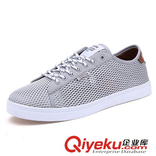 男鞋 15夏季新款情侶網(wǎng)布鞋男女鏤空網(wǎng)面透氣休閑運動鞋一腳蹬女鞋批發(fā)