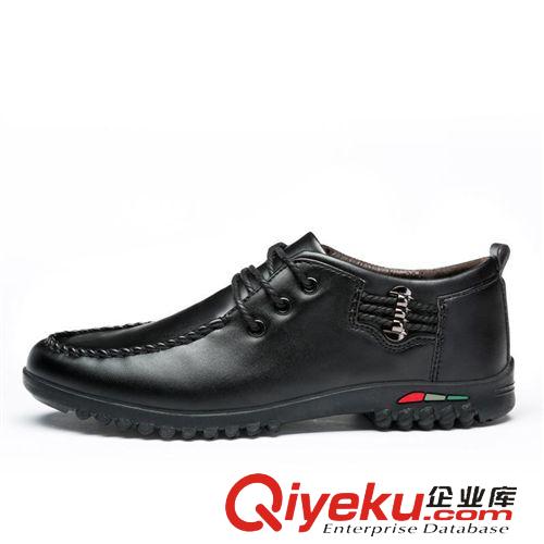 正品皮鞋 涼鞋 2015新款休閑時(shí)尚正裝超軟牛皮PU英倫鞋 流行男鞋低幫單鞋原始圖片2