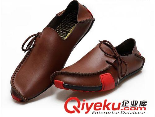 男豆豆鞋 2015新款時尚休閑情侶鞋 男女駕車鞋 輕便商務休閑皮鞋 懶人鞋
