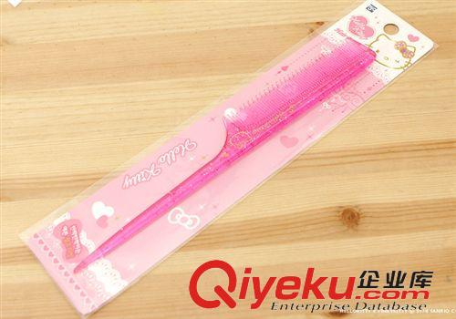 新發(fā)布產(chǎn)品 韓國正品 hello kitty 簡約亮片木梳 凱蒂貓正版梳子原始圖片2