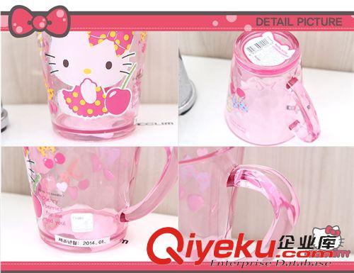 廚房用品 韓國正品 hello kitty 凱蒂貓 兒童漱口杯 刷牙杯 水杯 杯子原始圖片3