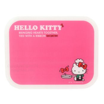 廚房用品 日本正品Hello Kitty 凱蒂貓 迷你抗菌菜板原始圖片3