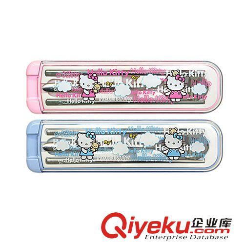 廚房用品 韓國zpHello Kitty 不銹鋼勺子筷子餐具套裝