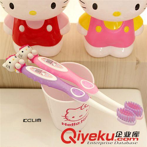 衛浴用品 韓國zphellokitty 可愛立體凱蒂貓正版牙刷