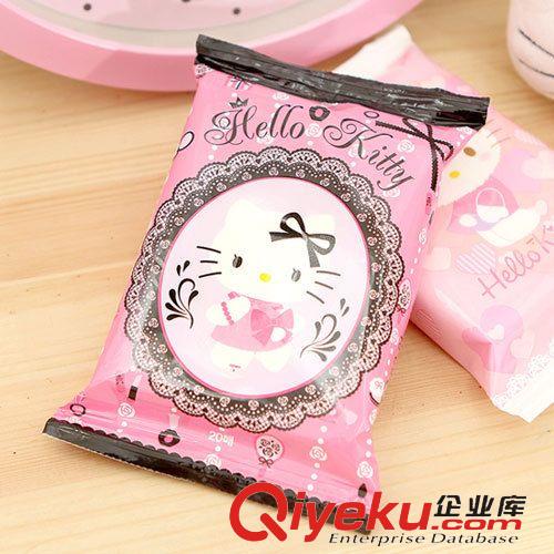 客廳日用 韓國(guó)zphello kitty 凱蒂貓濕巾原始圖片2