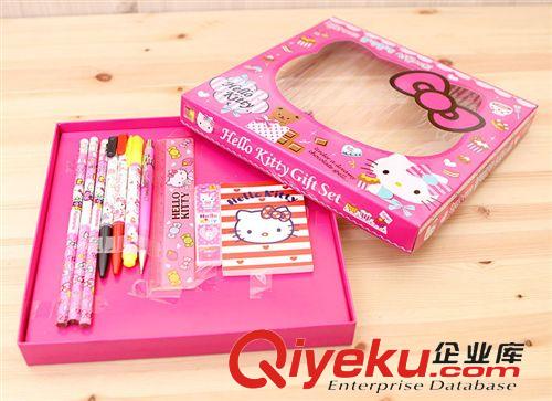 文具用品 韓國進口正版hello kitty 凱蒂貓文具套裝原始圖片2