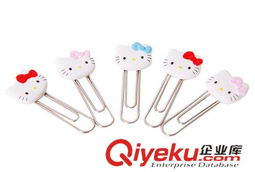 文具用品 韓國(guó)zphello kitty 凱蒂貓回形針 5個(gè)套裝原始圖片2