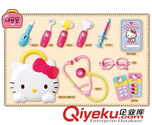兒童玩具 韓國(guó)zphello kitty  仿真醫(yī)療工具包原始圖片2