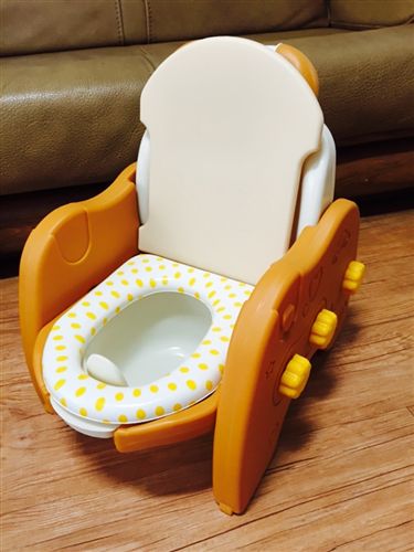 兒童玩具 韓國(guó)zprilakkuma 輕松熊寶寶坐便器馬桶洗頭三合一椅子原始圖片2