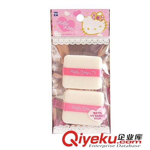 美容用品 韓國zphello kitty 凱蒂貓 聚氨酯粉撲 2個套裝原始圖片3