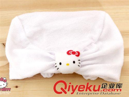 美容用品 日本進口zphello kitty 凱蒂貓 干發帽 成人用原始圖片2
