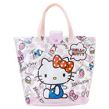 服飾配件 日本進(jìn)口正品hellokitty 凱蒂貓塑料手提包 2014年新款原始圖片2