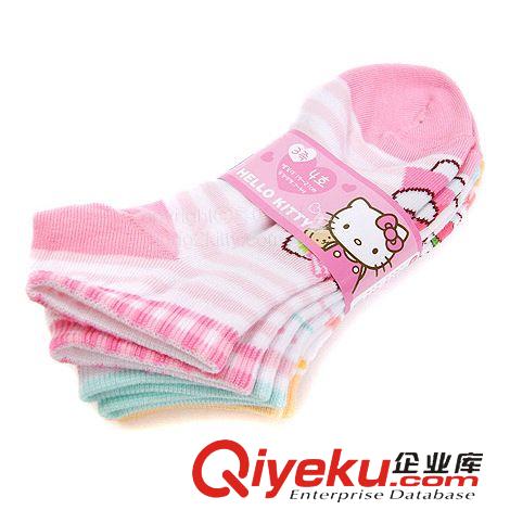 服飾配件 韓國正品hello kitty襪子 凱蒂貓船襪 3雙套裝原始圖片2