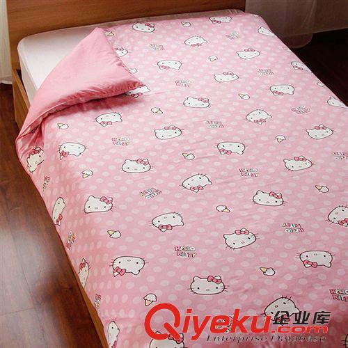 家紡用品 韓國(guó)zp hello kitty 被子 凱蒂貓正版被套 純棉原始圖片2