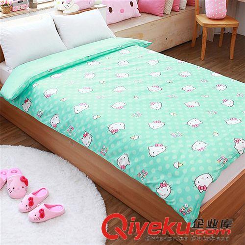 家紡用品 韓國(guó)zp hello kitty 被子 凱蒂貓正版被套 純棉原始圖片2