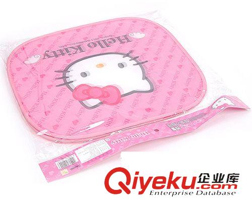 汽車配件 韓國zphello kitty 防曬太陽擋 凱蒂貓吸盤遮陽擋 2個套裝原始圖片2