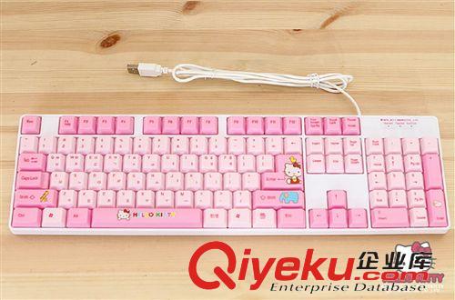 電子產(chǎn)品 韓國(guó)zphellokitty 凱蒂貓 USB 鍵盤