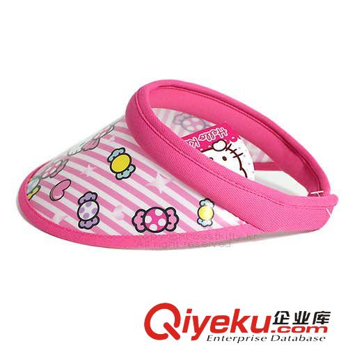 夏季用品 韓國zphello kitty 凱蒂貓遮陽帽 兒童戶外防曬太陽帽原始圖片2